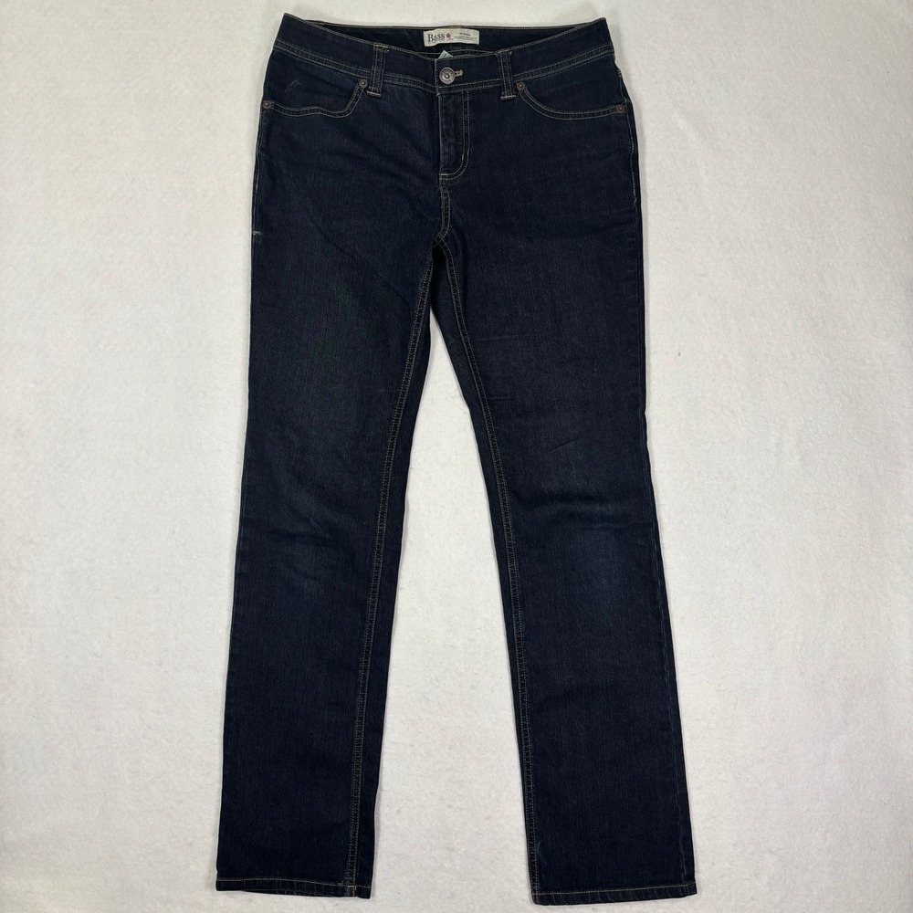 GH Bass Jeans Womens 6 Straight Leg Stretch Classic Casual Denim